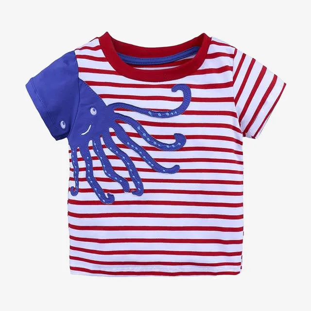 1-6Y Casual Fashion Summer Toddler Baby Boys Cotton