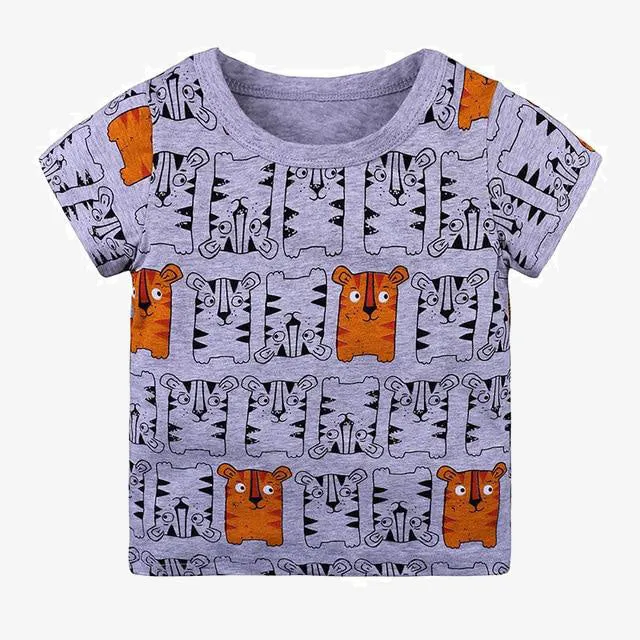 1-6Y Casual Fashion Summer Toddler Baby Boys Cotton