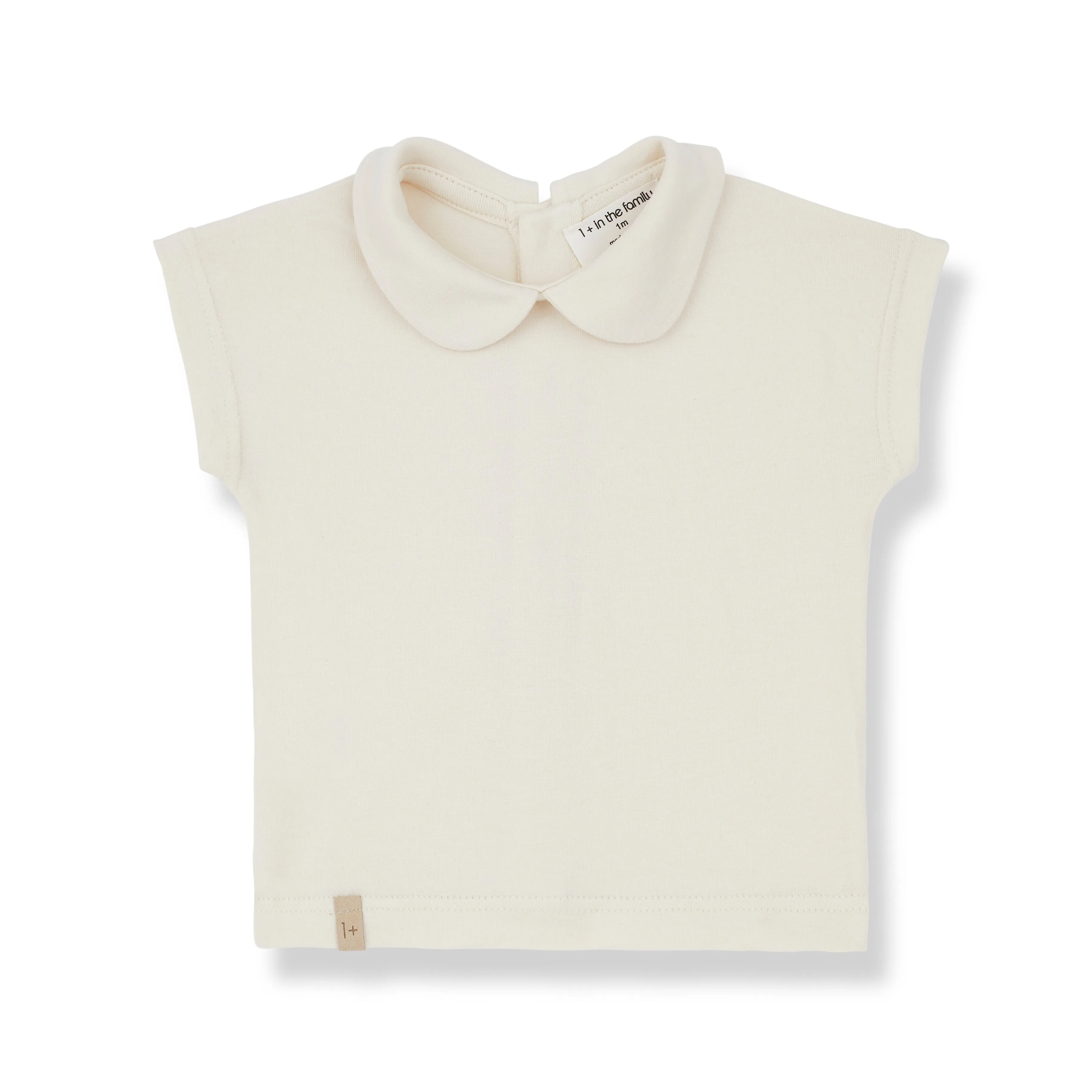 1   IN THE FAMILY IVORY PETER PAN COLLAR SHIRT [FINAL SALE]