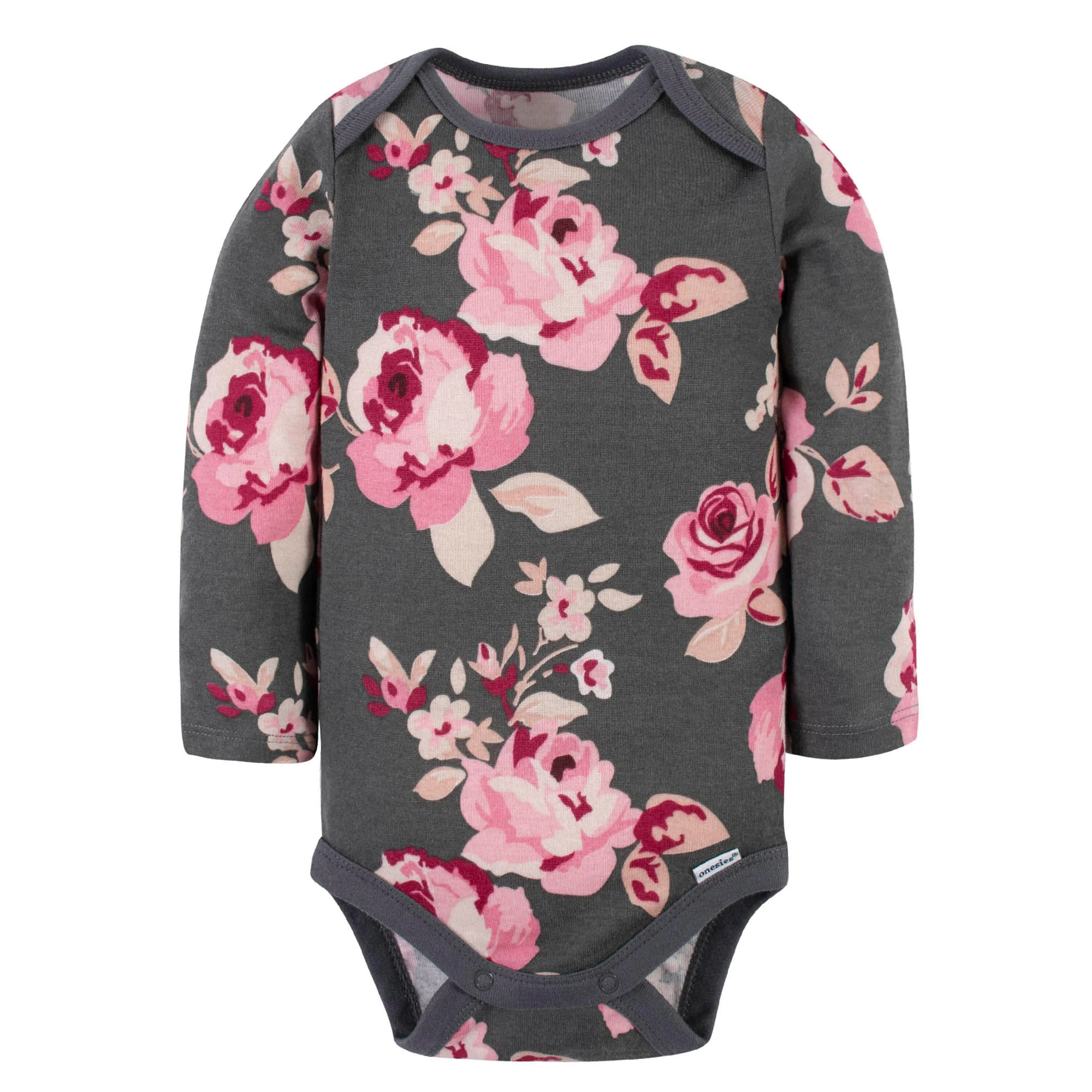 12-Piece Baby Girls Floral & Wine Playwear Bundle