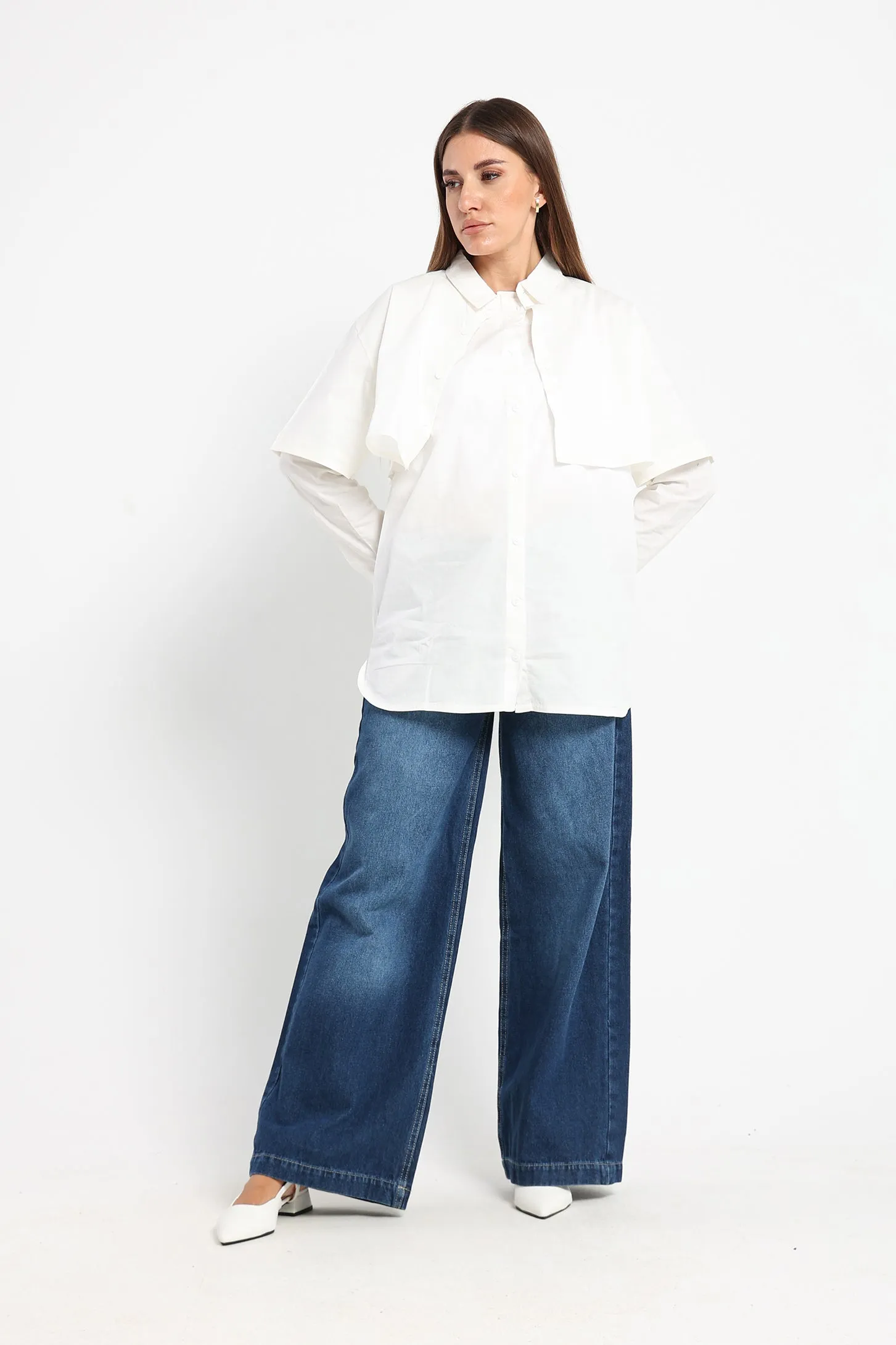 2-Pieces Shirt - White