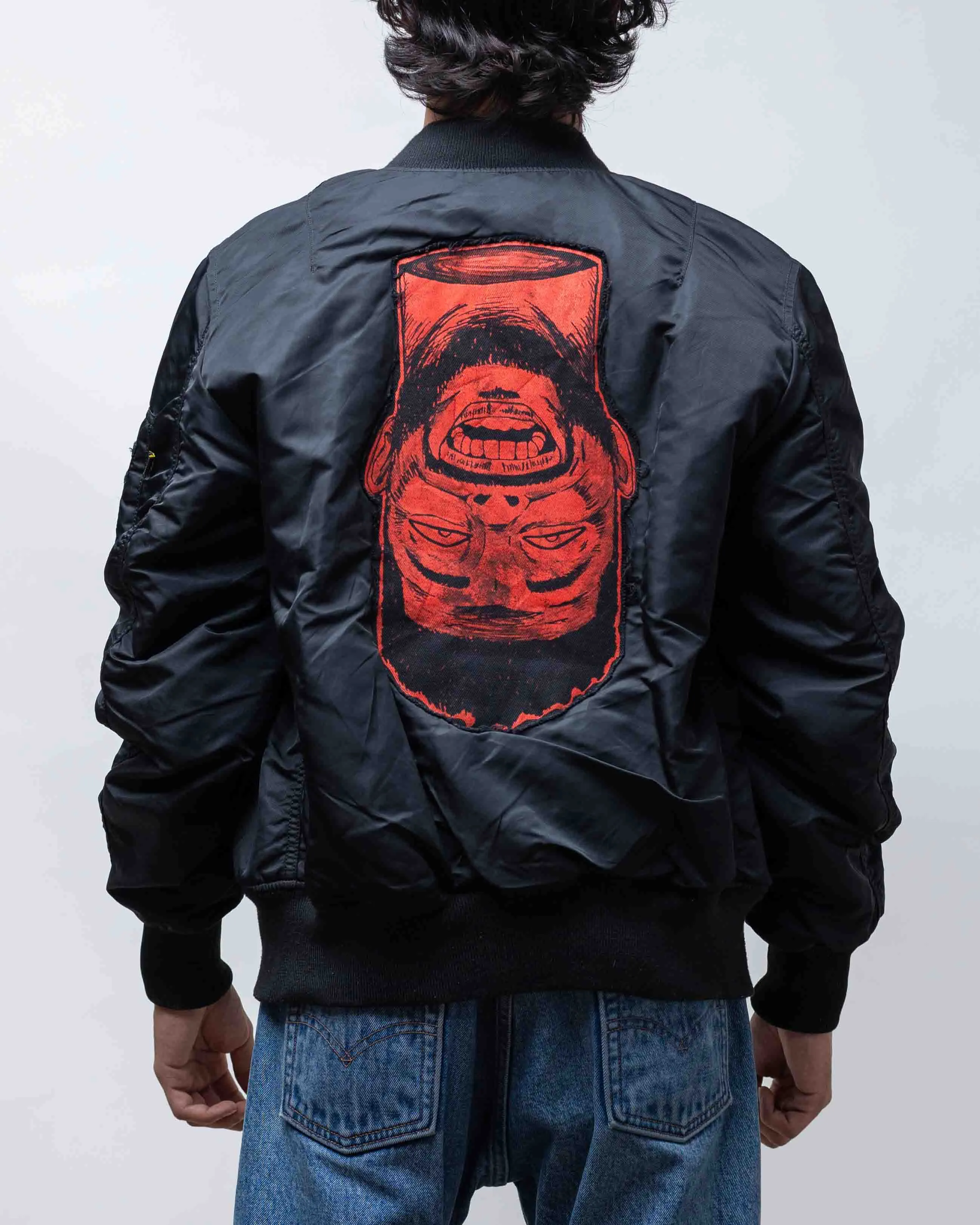 2017 THE WEEKND ASIA TOUR POP UP ALPHA INDUSTRIES MA-01 JACKET