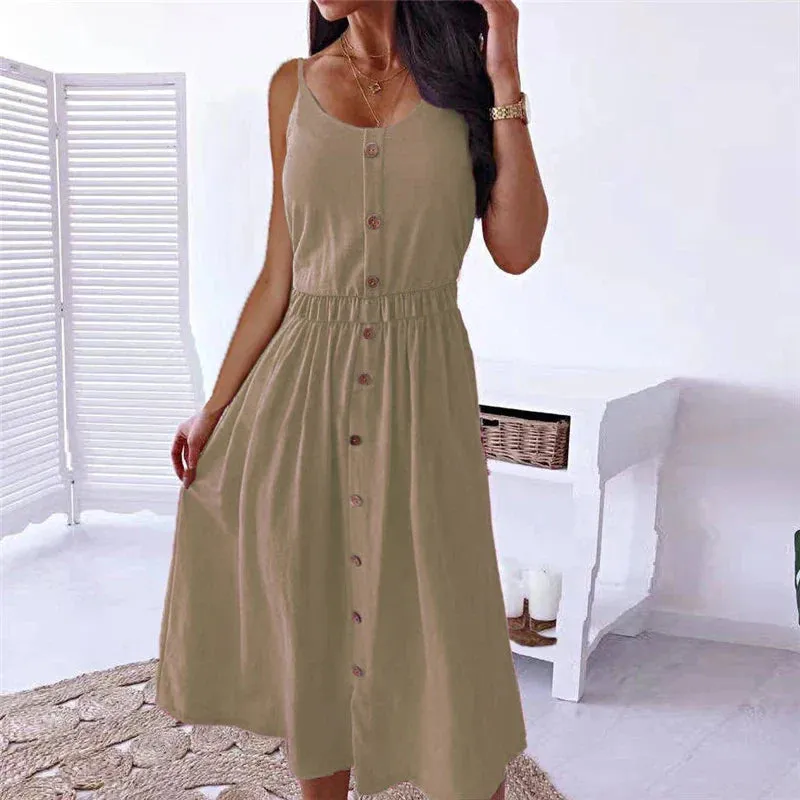 2024 Vintage Boho Party Elegant Knitted Female Evening Midi Dress