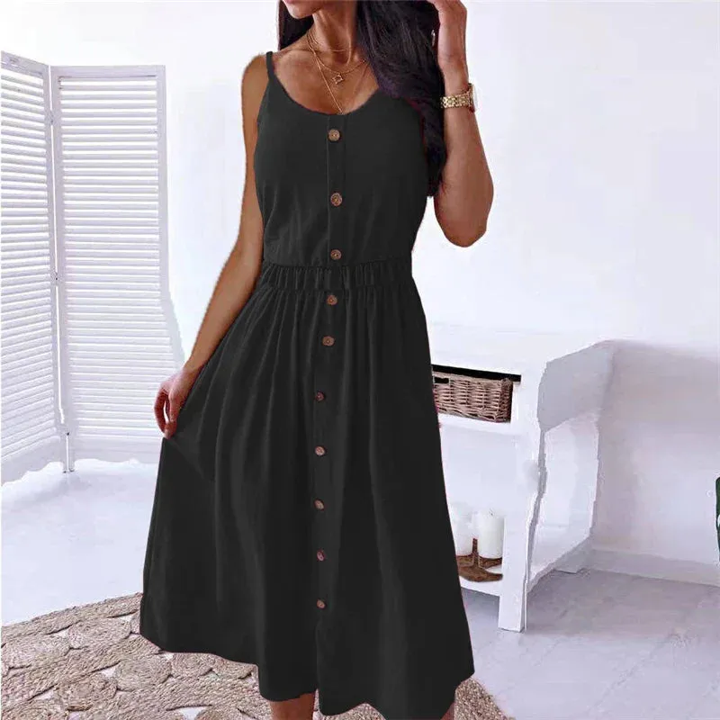 2024 Vintage Boho Party Elegant Knitted Female Evening Midi Dress