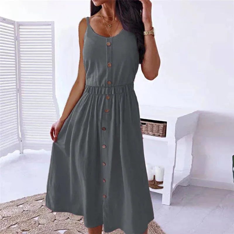 2024 Vintage Boho Party Elegant Knitted Female Evening Midi Dress