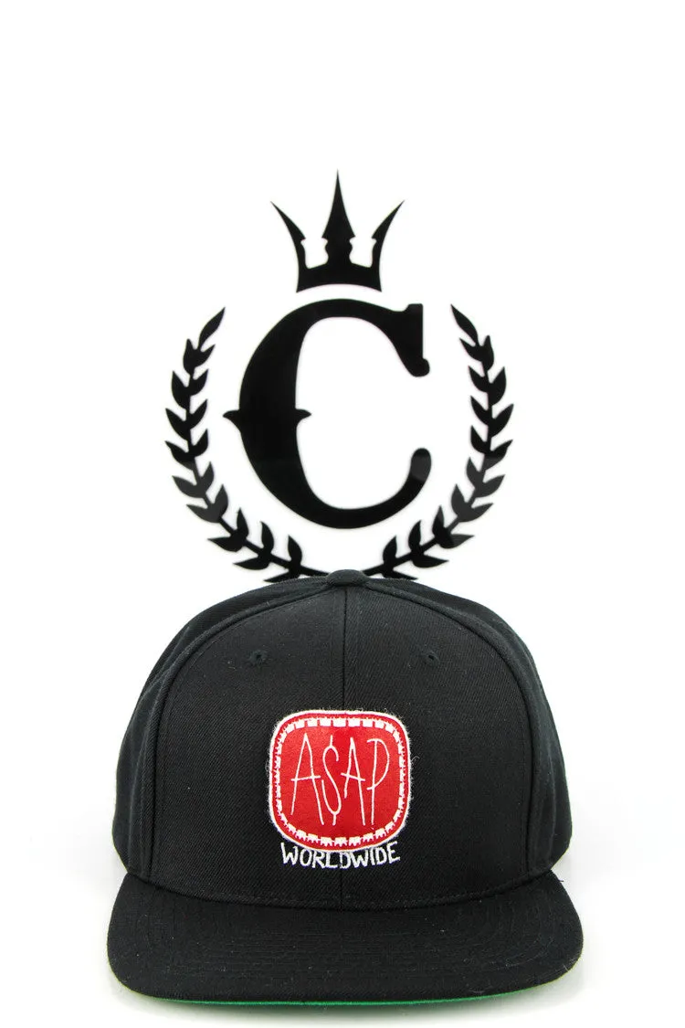 40oz Snapback Black