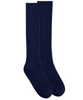 Acrylic Cable Knee Sock