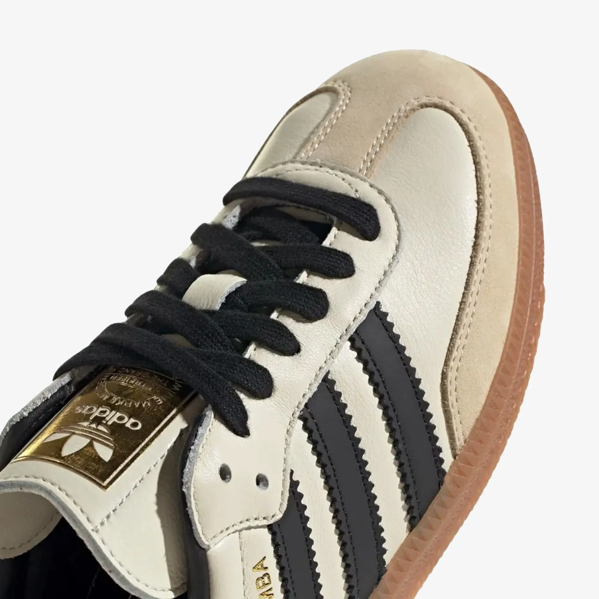 ADIDAS ORIGINALS | SAMBA OG { CREAM WHITE/CORE BLACK/SAND STRATA