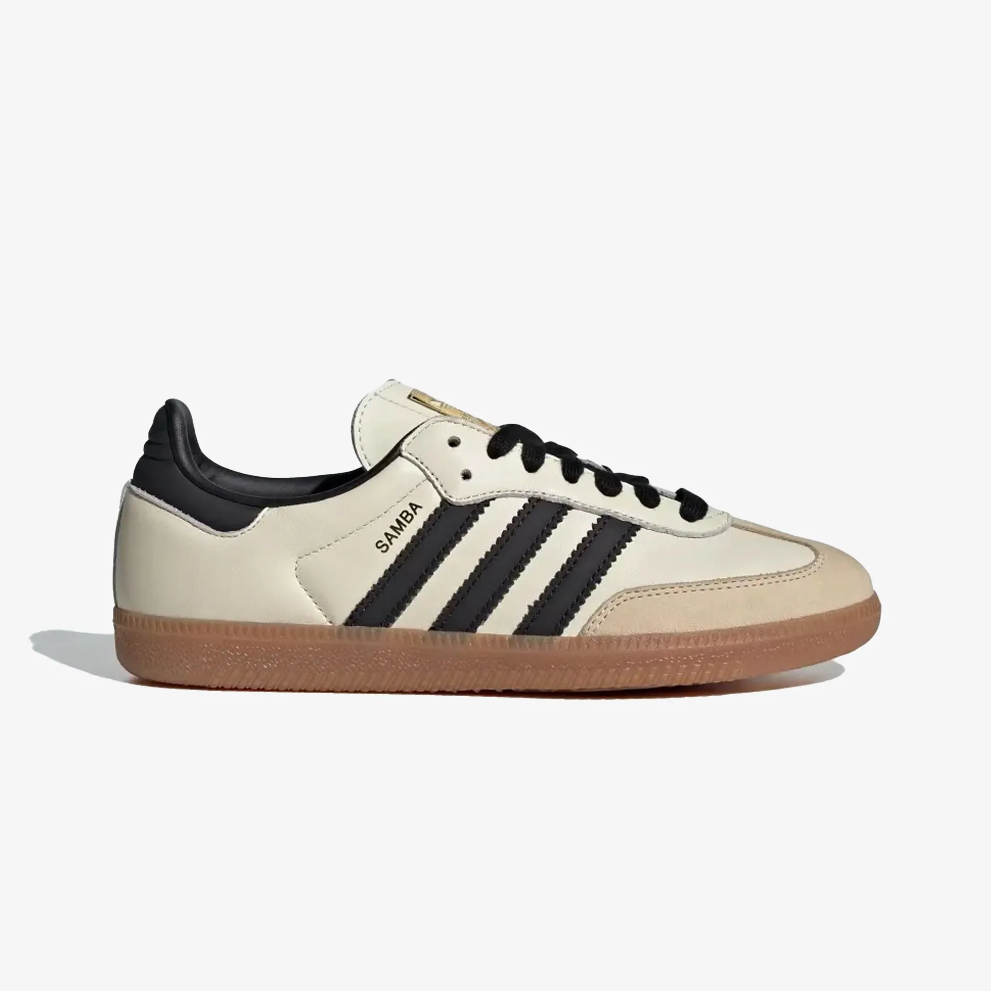 ADIDAS ORIGINALS | SAMBA OG { CREAM WHITE/CORE BLACK/SAND STRATA