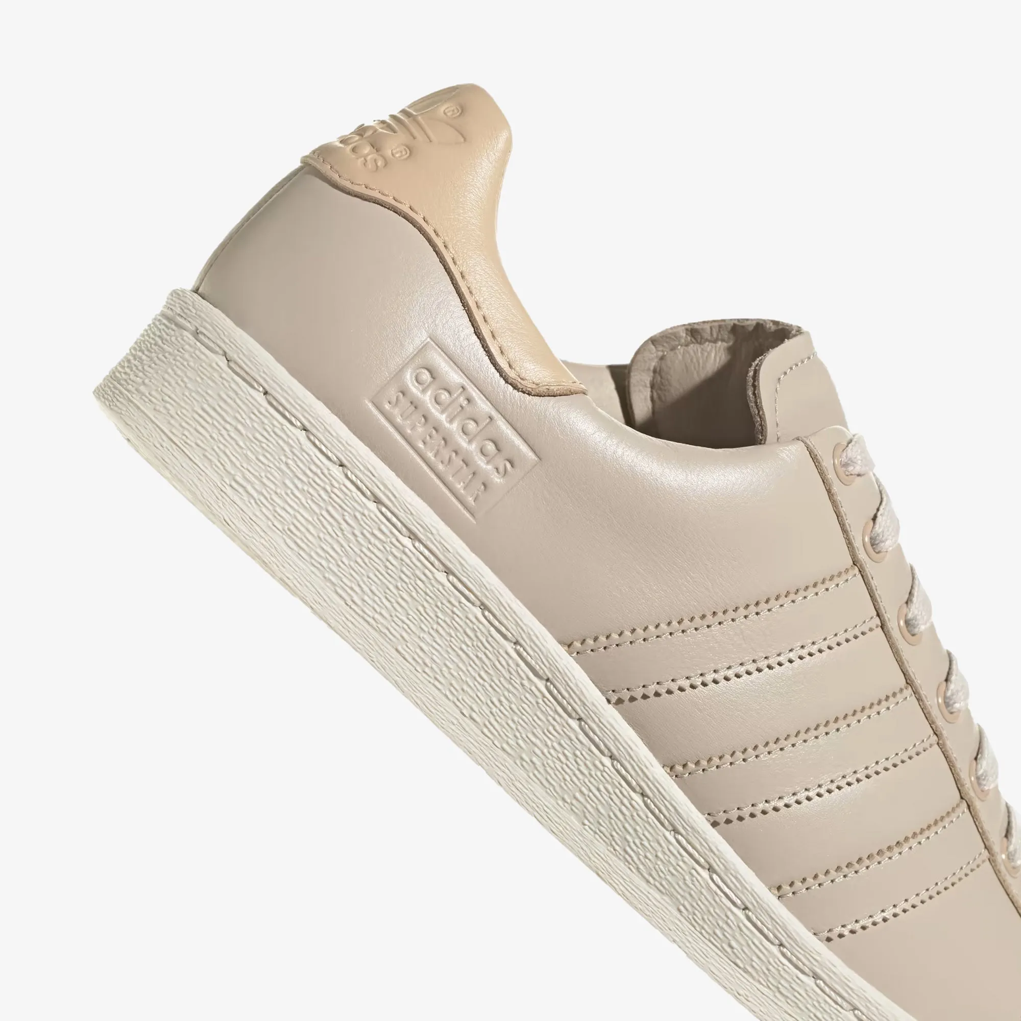 Adidas Originals | SUPERSTAR LUX  { WONDER BEIGE/ALUMINIUM