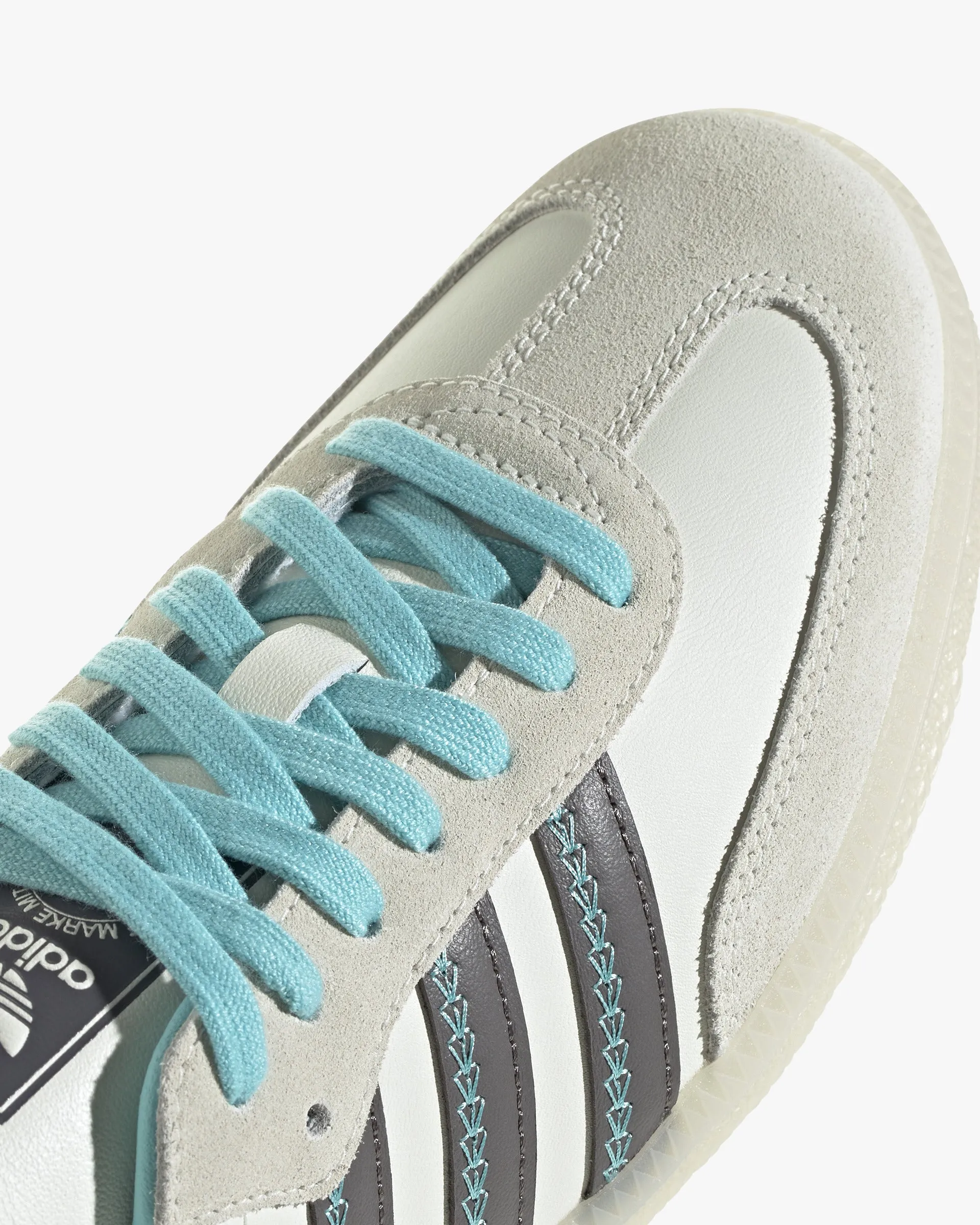 Adidas Womens Samba OG - Ivory / Charcoal / Easy Mint