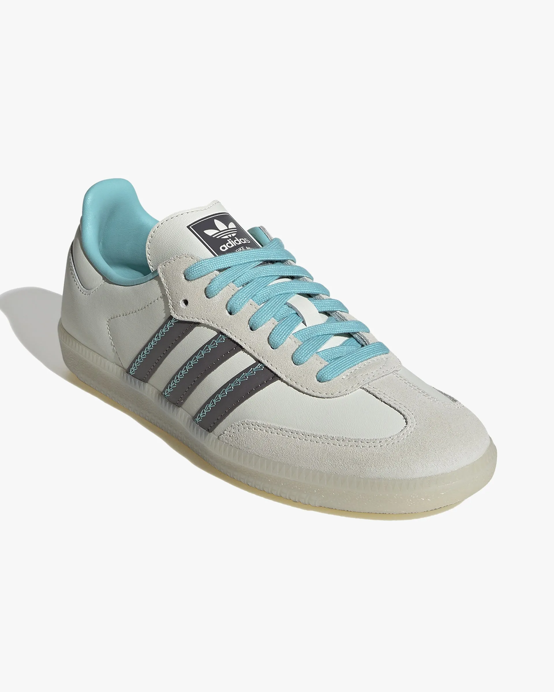 Adidas Womens Samba OG - Ivory / Charcoal / Easy Mint