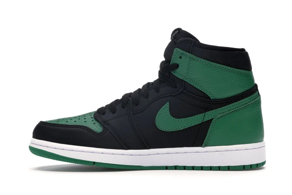 Air Jordan 1 Retro High Pine Green Black (Size UK8.5)