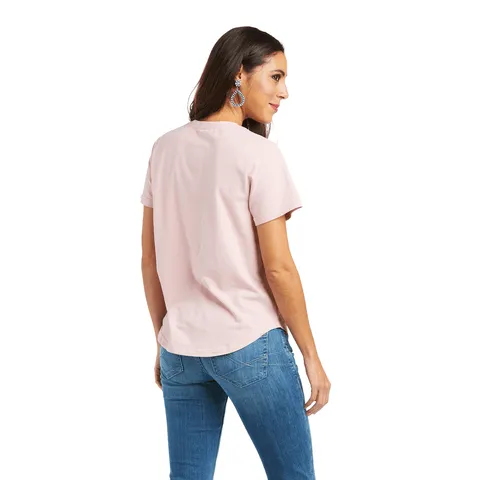 Ariat Women's Cowgirl Coffee Zephyr Tee 10037291