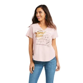 Ariat Women's Cowgirl Coffee Zephyr Tee 10037291