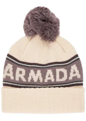 Armada Unisex Jacquard Knit Pom Beanie