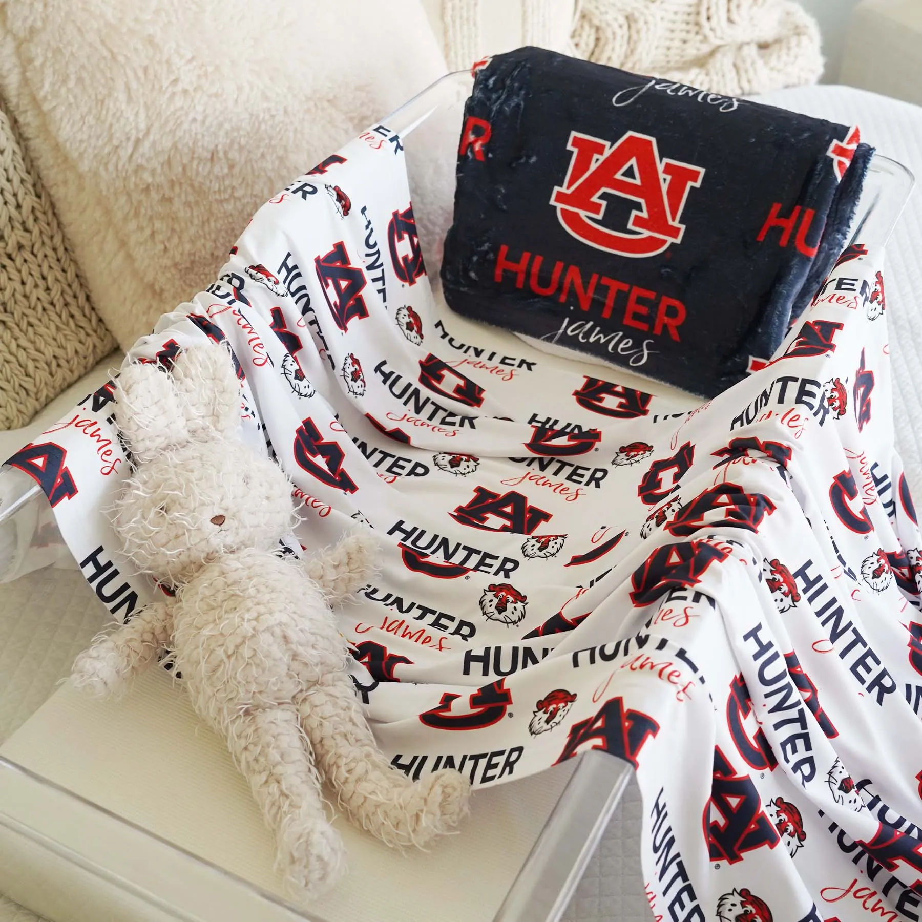 Auburn University | AU Personalized Swaddle