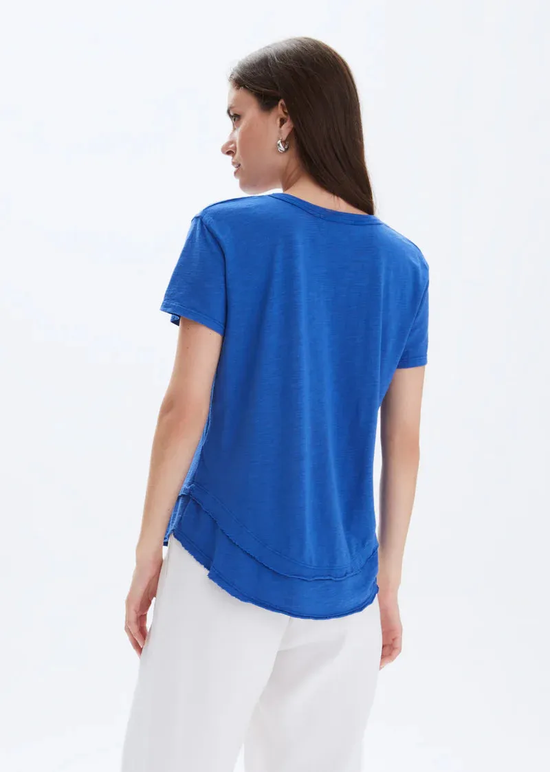 Ava T-shirt | Electric Blue