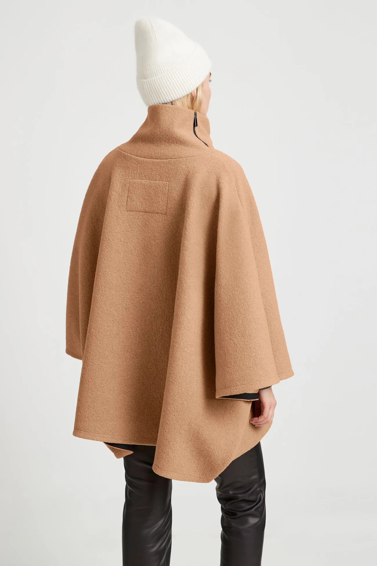 Avery Wool Cape