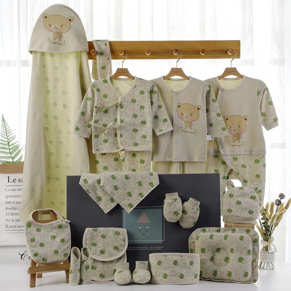 Baby Clothes Gift Box Set Cotton Autumn And Winter Baby Supplies Wholesale