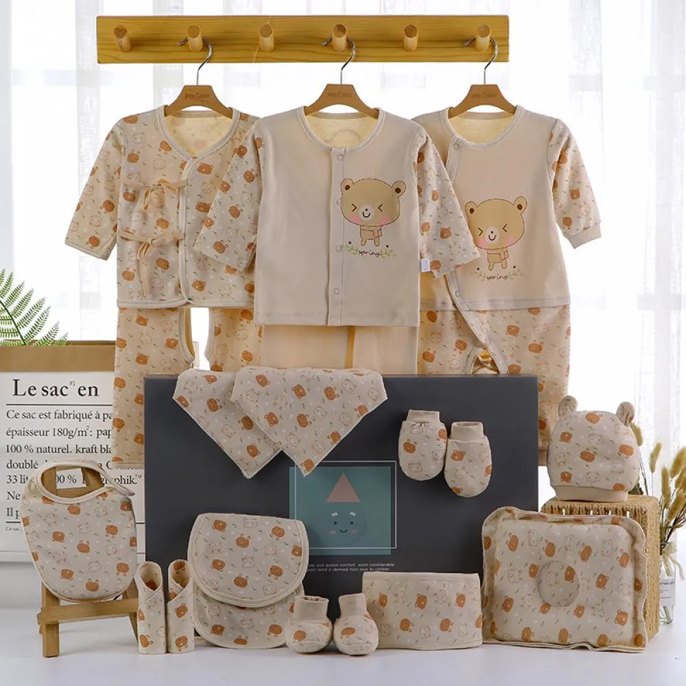 Baby Clothes Gift Box Set Cotton Autumn And Winter Baby Supplies Wholesale