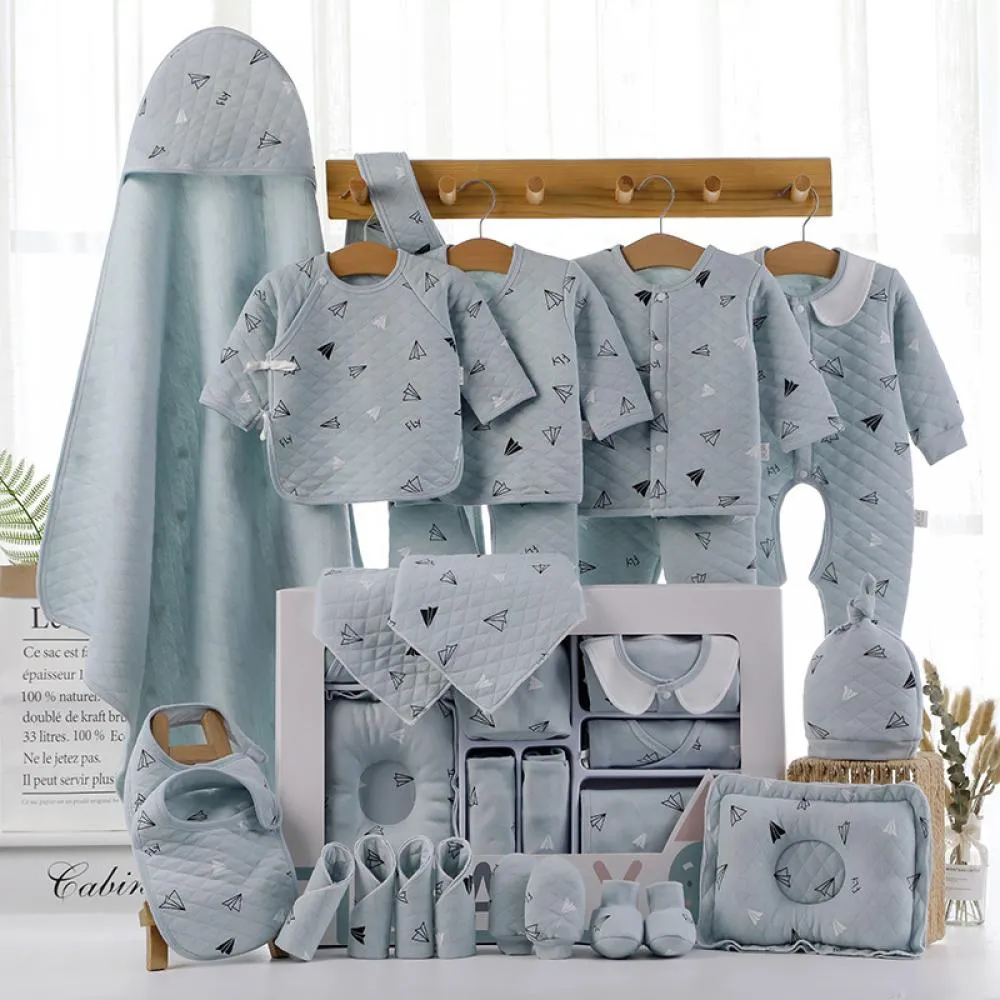 Baby Clothes Gift Box Set Cotton Autumn And Winter Baby Supplies Wholesale