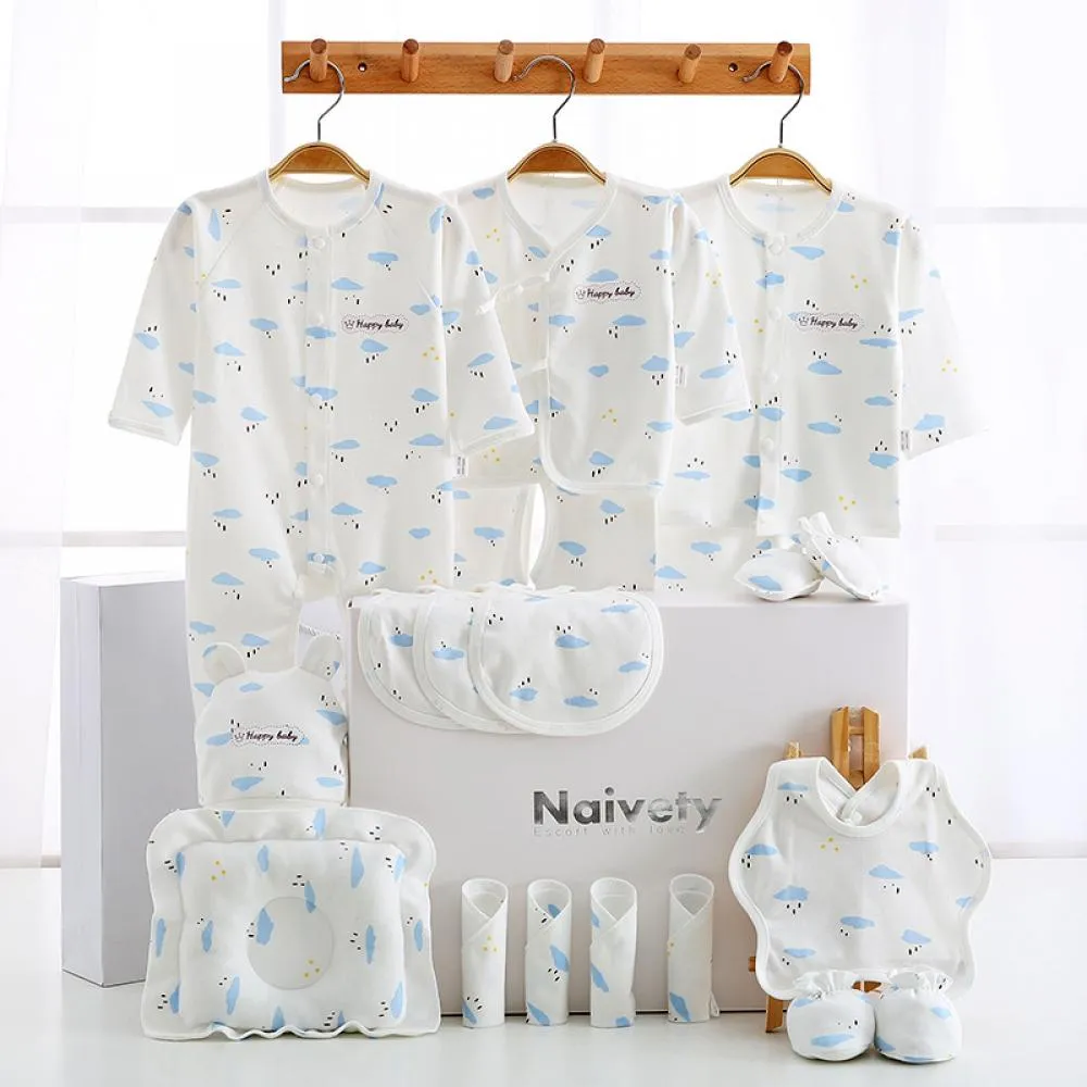 Baby Clothes Gift Box Set Cotton Autumn And Winter Baby Supplies Wholesale