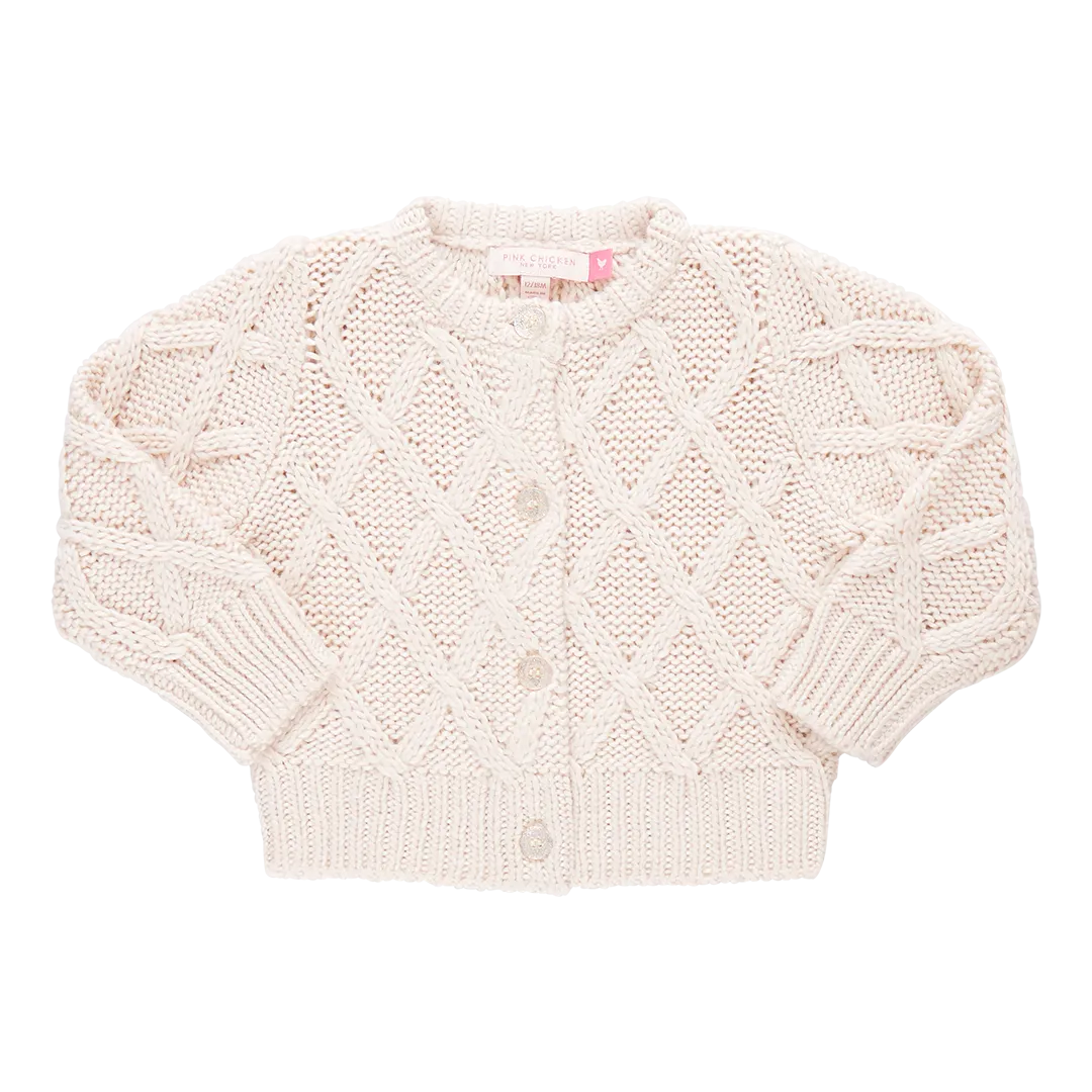 Baby Girls Katrina Sweater - Cream