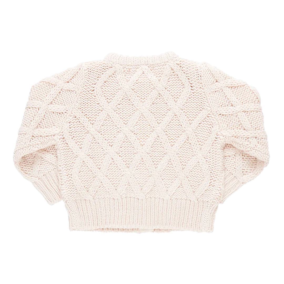 Baby Girls Katrina Sweater - Cream