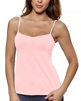 Baby Pink Standard Plain Supersoft Camisole