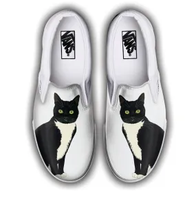 Baggins Original Slip-On Tuxedo Cat