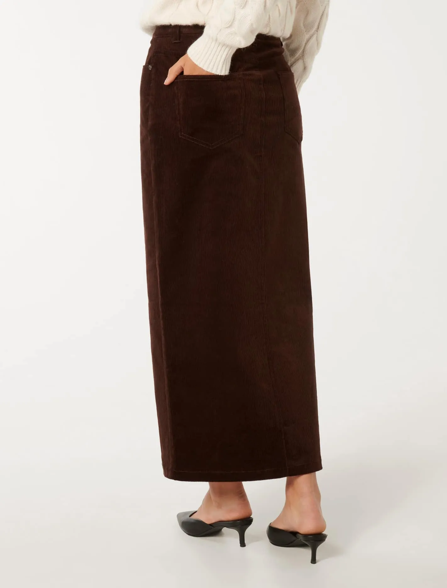 Bailey Cord Midaxi Skirt