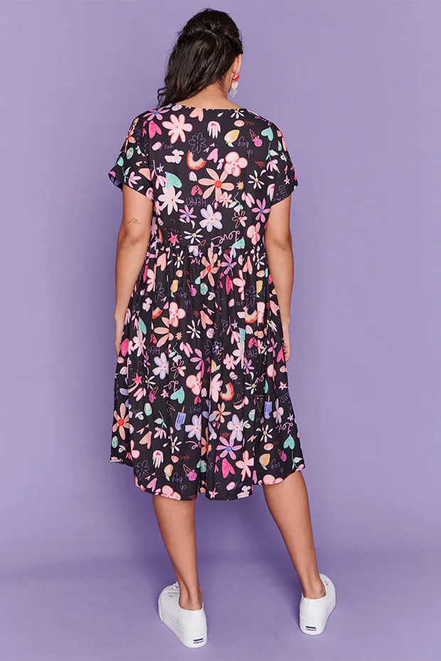 Bam Love Note Dress