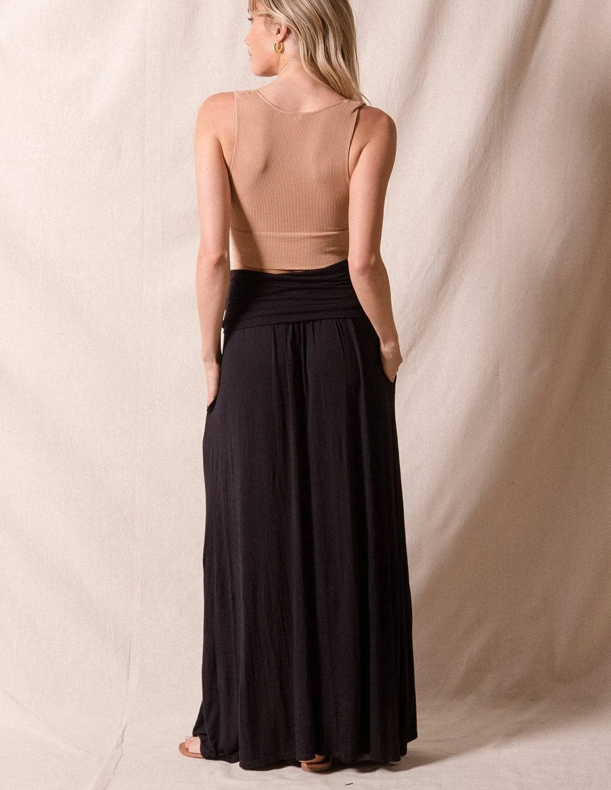 Bamboo Maxi Skirt - As-Is-Clearance