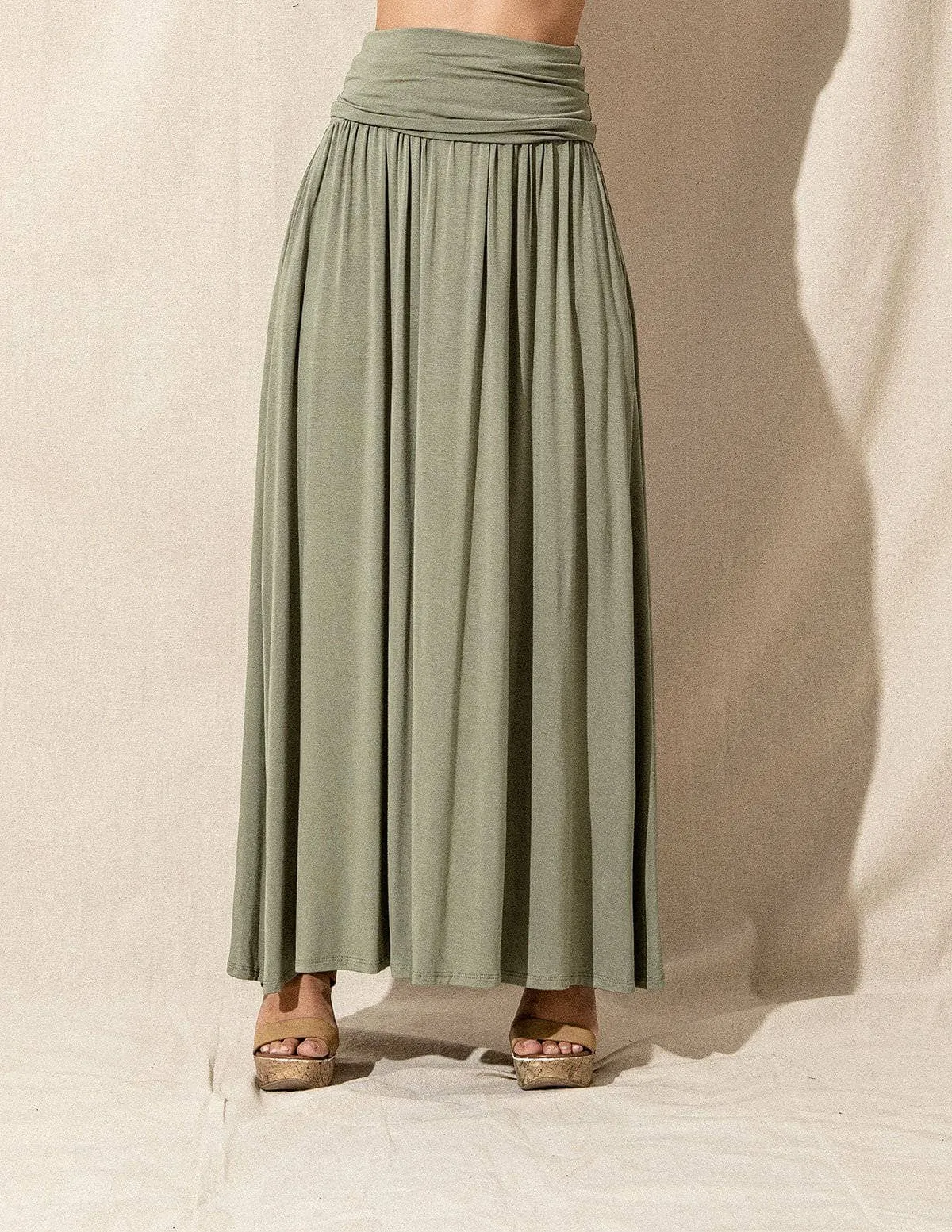 Bamboo Maxi Skirt