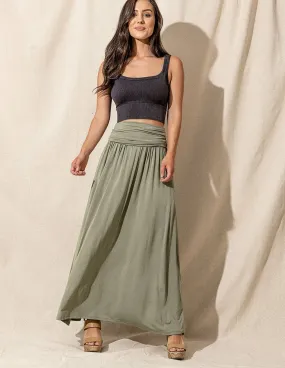 Bamboo Maxi Skirt