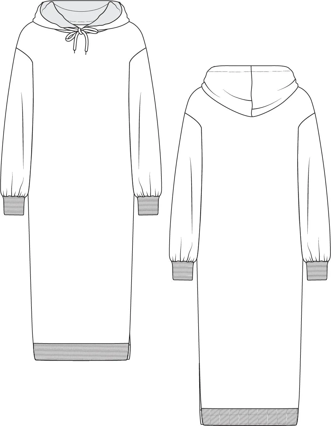 Bara Studio Vera Hoodie Dress