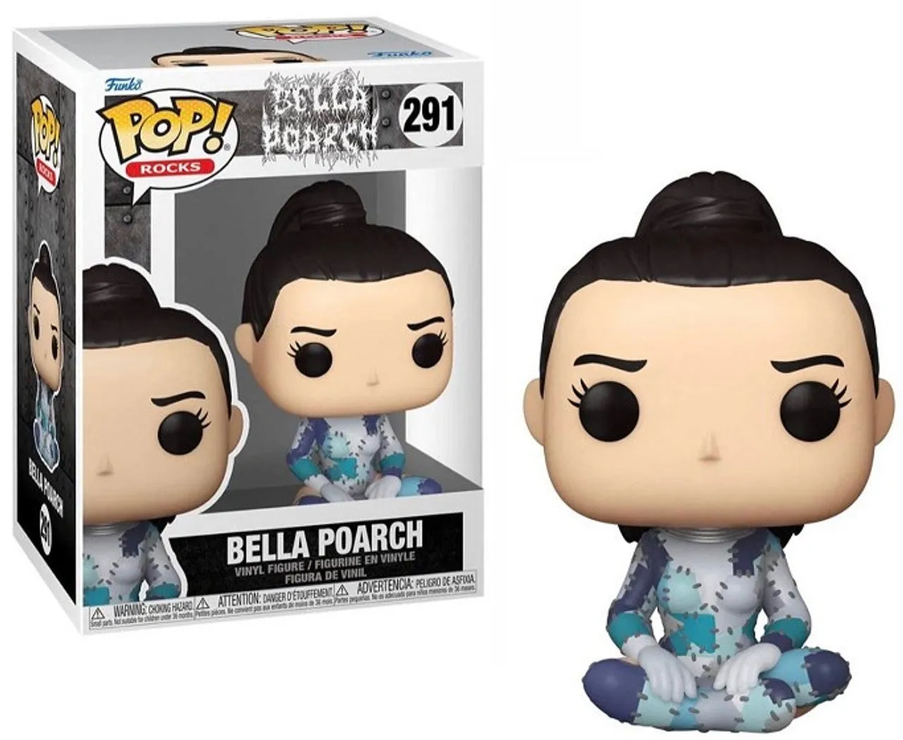 Bella Poarch (Patchwork) #291 - Funko Pop! Vinyl Figure (rocks)