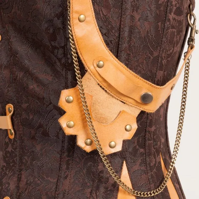 Bev Brown Steampunk Corset