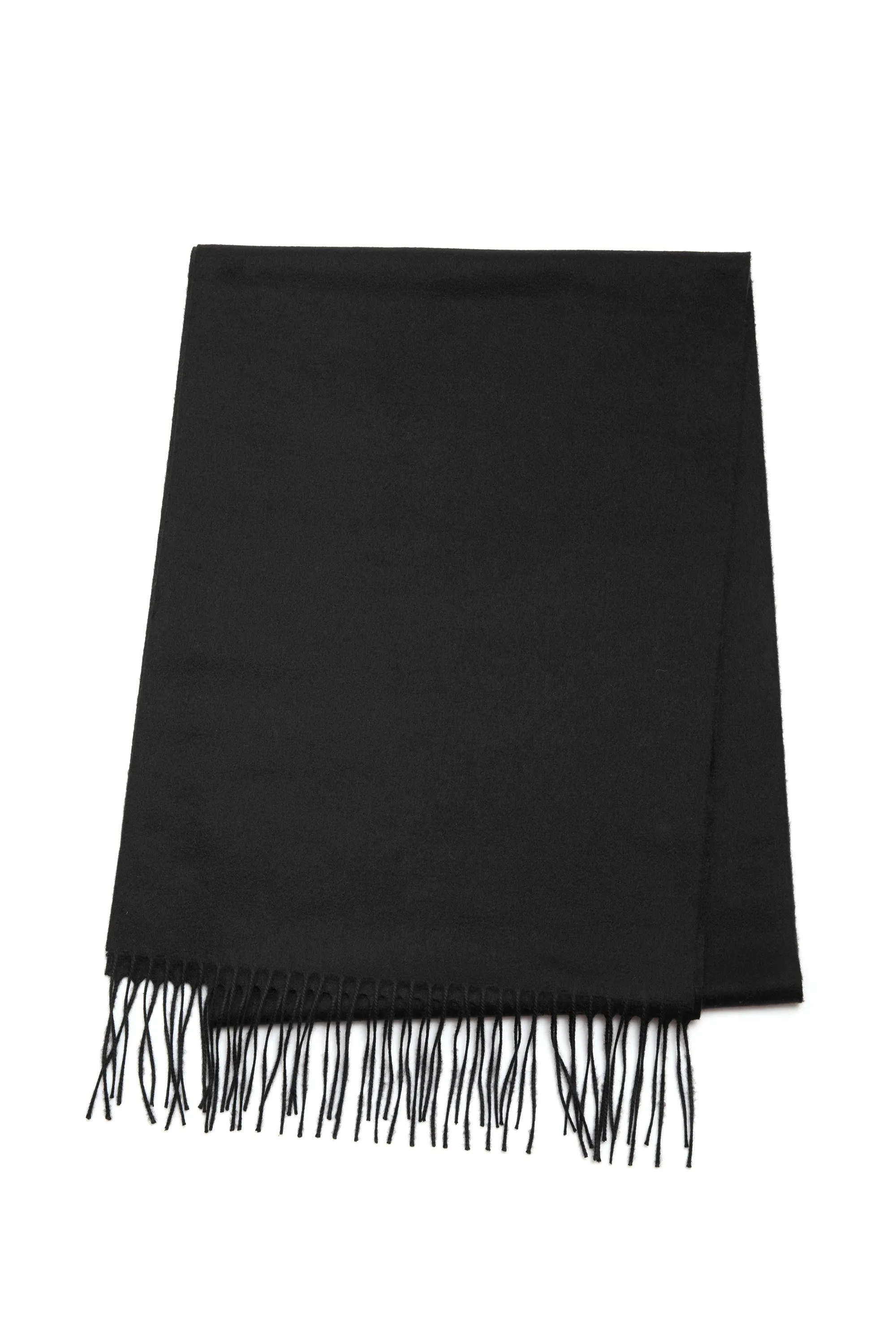 Blaine Scarf in Black Silk Cashmere