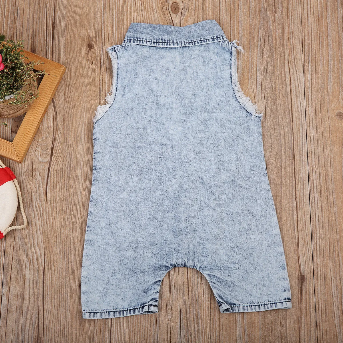 Blue Jean Romper