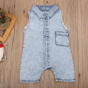 Blue Jean Romper