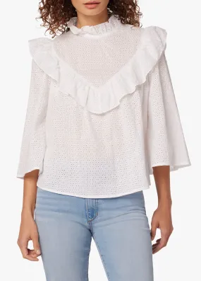 BRIELLE BRODERIE ANGLAIS BLOUSE