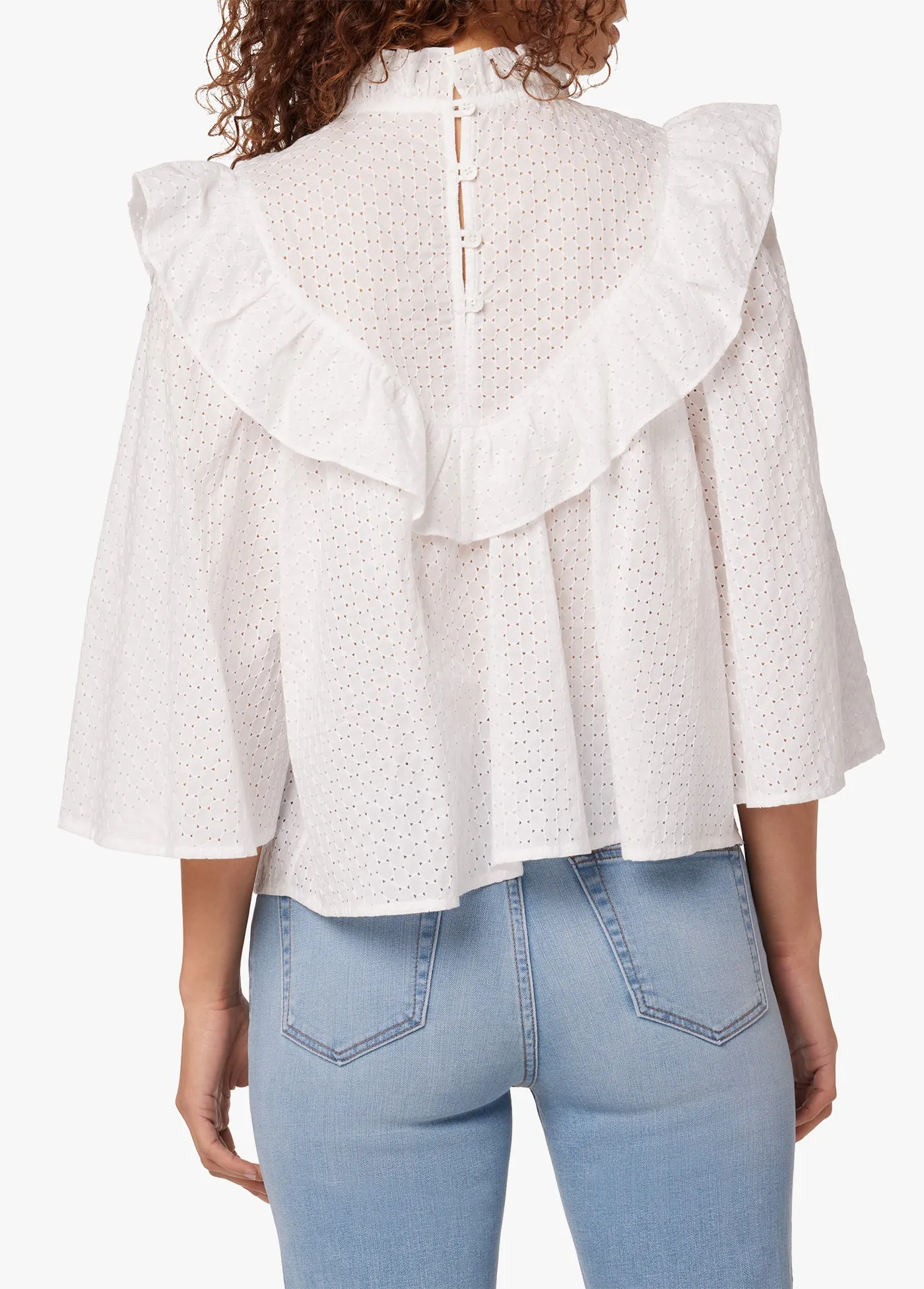 BRIELLE BRODERIE ANGLAIS BLOUSE