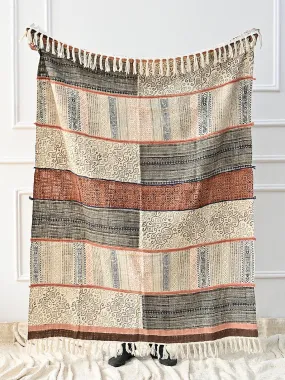 BRITANNICA - BLOCK PRINTED THROW