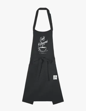 Cafe Kitsune Coffee Cup Apron - Black