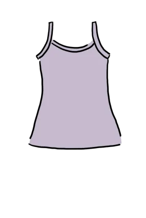 Cami Top Plain Lilac