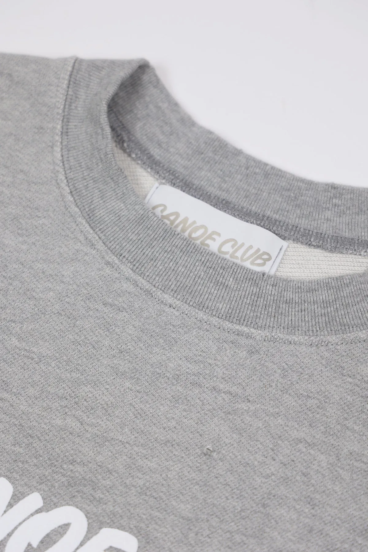 Canoe Club Crewneck - Heather Grey