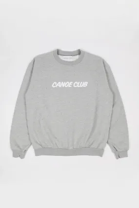 Canoe Club Crewneck - Heather Grey