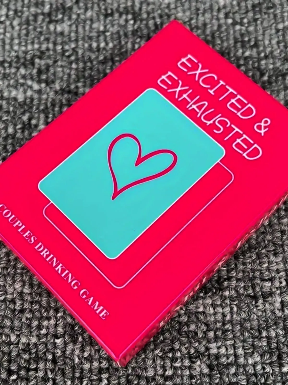 Cardio Cocktail: Excited and exhausted Card Game